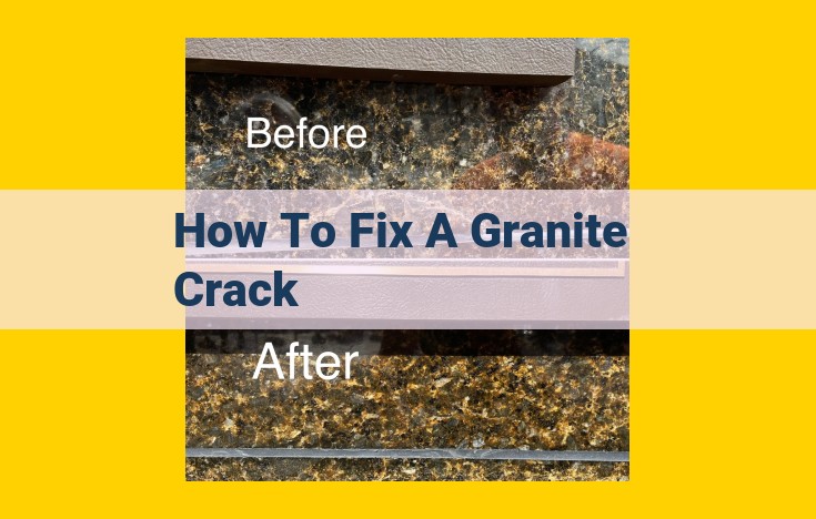 Expert Granite Crack Repair Techniques: Step-by-Step Guide and Professional Solutions