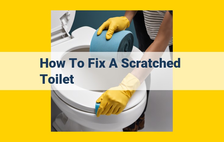 How to Repair a Scratched Toilet: A Comprehensive Guide for a Flawless Flush