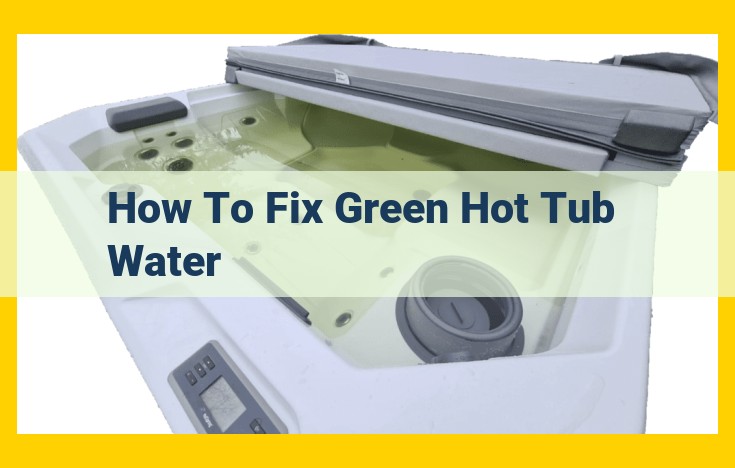 5 Quick Fixes for Green Hot Tub Water: Eliminate Algae and Restore Cleanliness