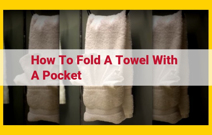 Master the Art of Towel Folding: A Step-by-Step Guide to Creating a Pocket-Perfect Fold