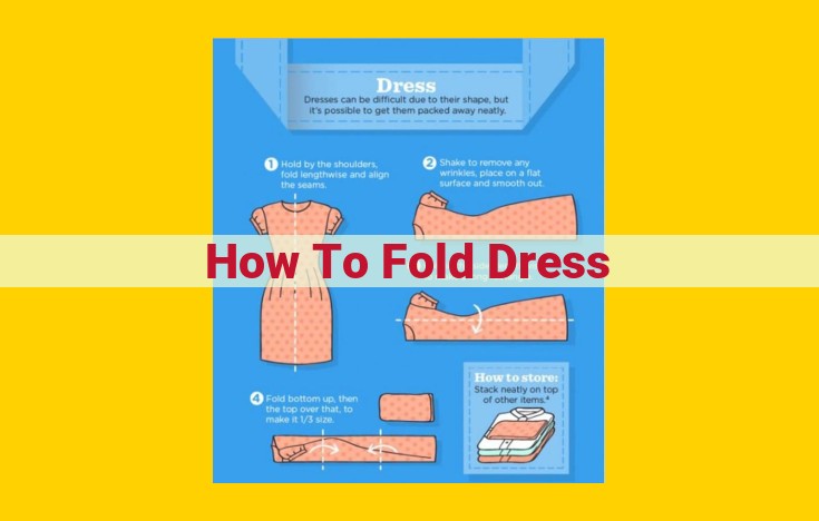 Effortless Dress Folding Technique: Step-by-Step Guide for a Perfect Fold