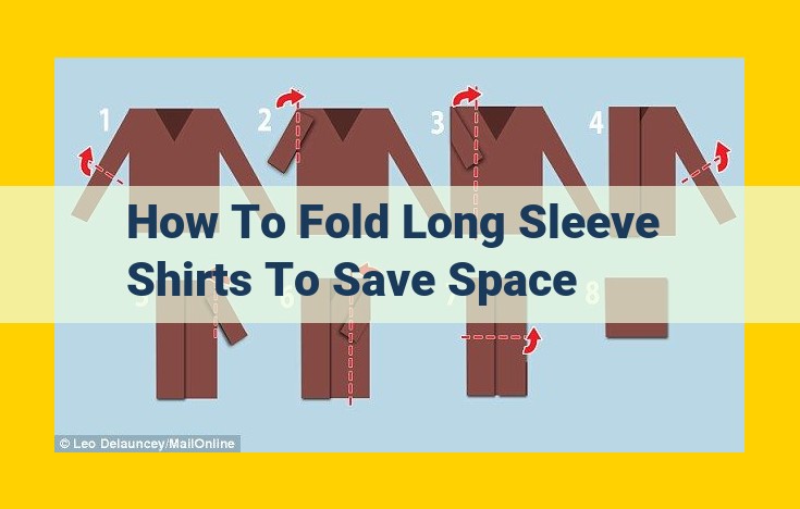 Space-Saving Shirt Folding Technique: Efficiently Organize Your Wardrobe