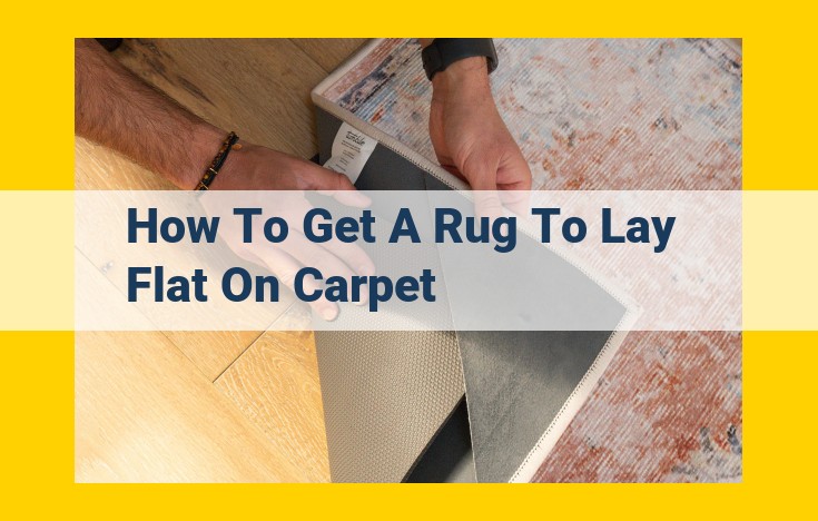 Secure Your Rug on Carpet: Ultimate Guide to Non-Slip Solutions