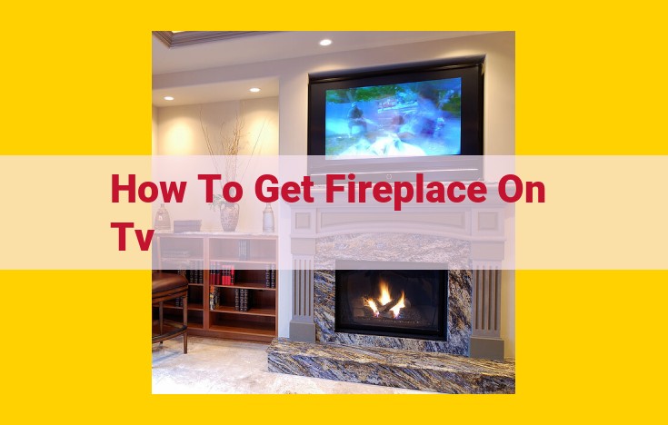 Enhance Your TV Experience with Fireplace Ambiance: A Step-by-Step Guide to Setting Up Fire TV