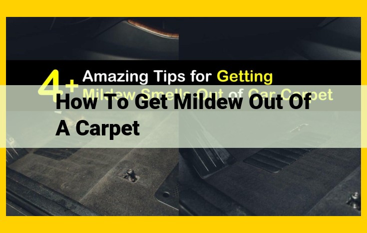 Eliminate Mildew from Carpets: A Step-by-Step Guide with Vinegar Solution