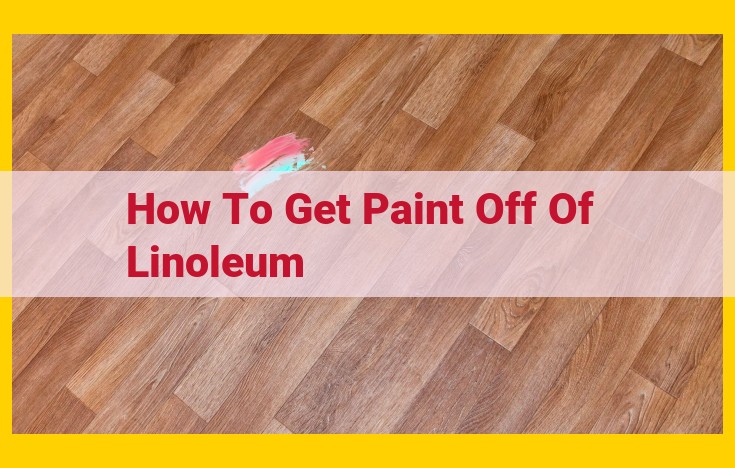 Expert Guide to Removing Paint from Flooring: Mineral Spirits, Acetone, and Essential Precautions