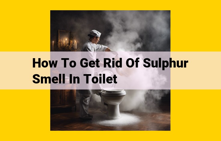 Eliminate Toilet Sulphur Smell: A Comprehensive Guide to Odor Removal