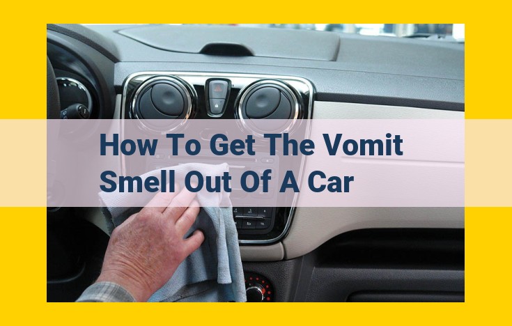 Eliminate Vomit Odor from Your Car: A Step-by-Step Guide with Essential Tools and Cleaning Solutions