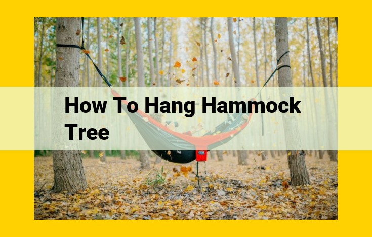 Step-by-Step Guide to Hanging a Hammock on Trees for a Restful Retreat