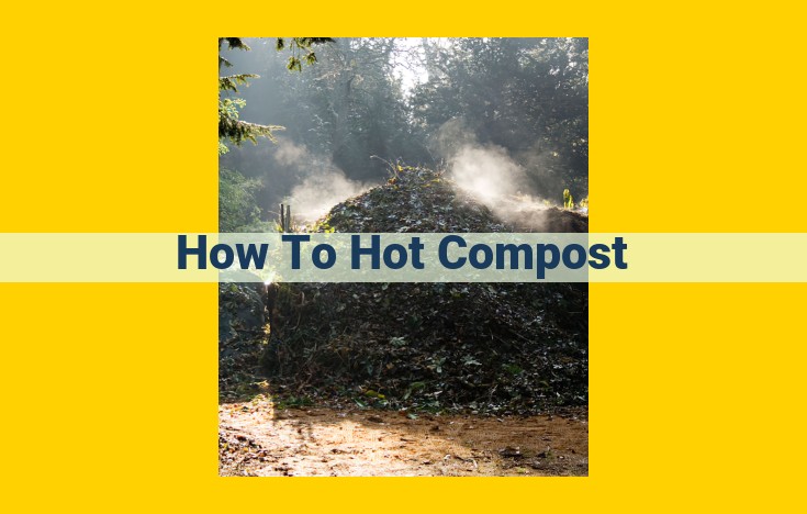 Hot Composting: An Essential Guide for Rapid Organic Matter Breakdown