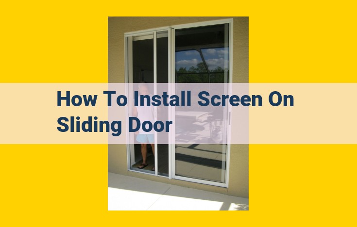 Comprehensive Guide to Installing a Screen Door: Essential Materials, Steps, and Tips