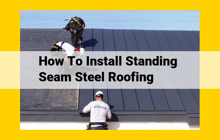 Optimize Standing Seam Steel Roofing Installation for Cost and Efficiency