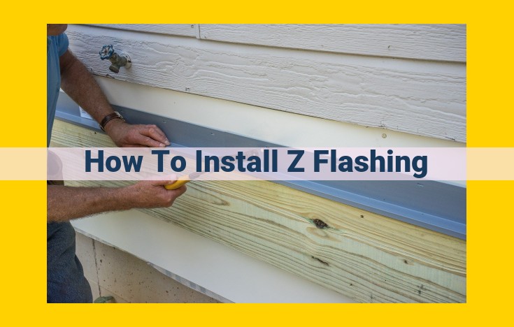 Step-by-Step Guide to Installing Z Flashing for Secure Roofing Protection