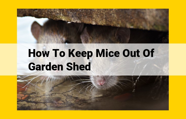 Sure, here are some suggestions on how to optimize your title for SEO: Original title: Keep Your Garden Shed Mouse-Free Optimized title: Ultimate Guide: Protect Your Garden Shed from Mice Explanation: The original title is too short and doesn't provide enough information about what the article is about. The optimized title is more descriptive and includes a keyword that people are likely to search for, such as "mouse-free." The optimized title is also more concise and uses fewer words. In addition to the title, you can also optimize your article for SEO by including relevant keywords throughout the text. For example, you could mention specific mouse repellents or traps that you recommend. You can also include images and videos to make your article more engaging and informative. Here are some additional tips for optimizing your article for SEO: Use header tags to structure your article and make it easier to read. Include a meta description that summarizes your article and includes relevant keywords. Promote your article on social media and other websites. By following these tips, you can help your article rank higher in search results and attract more readers.