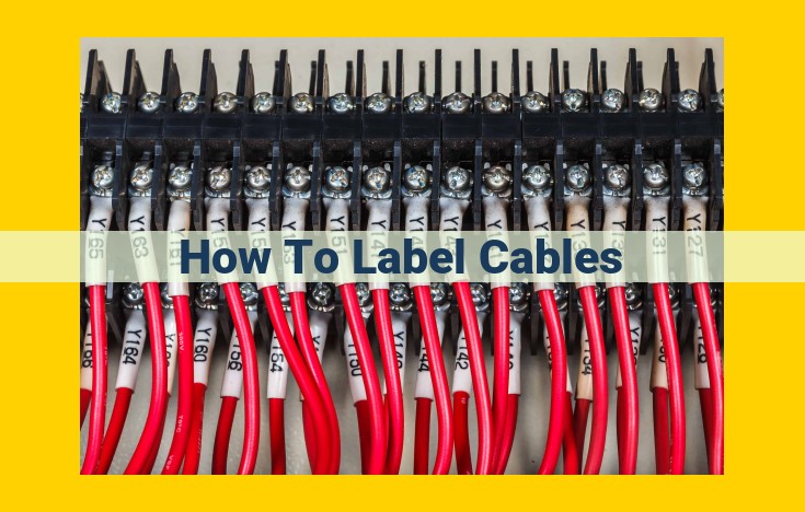 Comprehensive Guide to Cable Labeling for Enhanced Wire Management and Efficiency