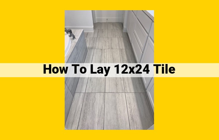 12x24 Tile Installation: Essential Materials, Tools, and Pro Tips for DIYers