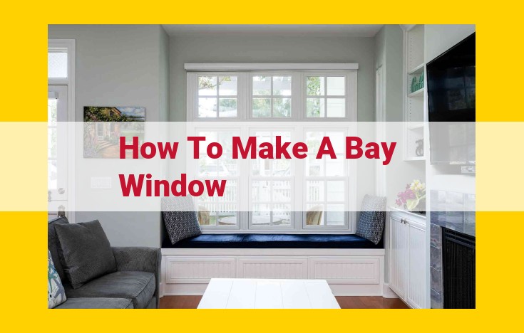 Step-by-Step Guide to Building a Bay Window: Ultimate How-To for DIYers