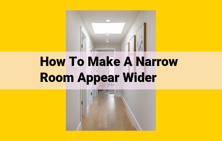 Maximize Space: Proven Interior Design Tips to Enhance Width in Narrow Rooms