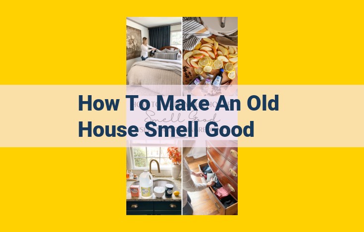 Eliminate Musty Odors in Old Houses: A Comprehensive Guide to Achieving Freshness