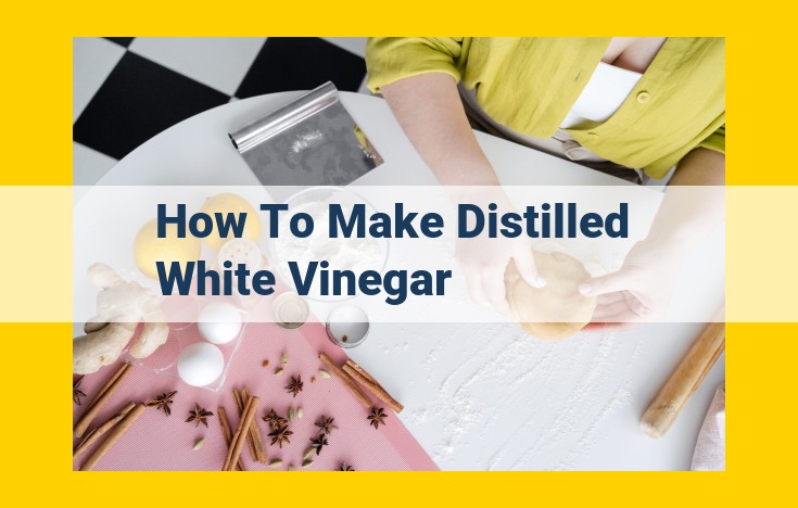 Distilled White Vinegar: The Purest Form of Vinegar, Made with Acetobacter Fermentation