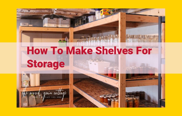 Create Functional and Aesthetic Storage Shelves: A Comprehensive Guide