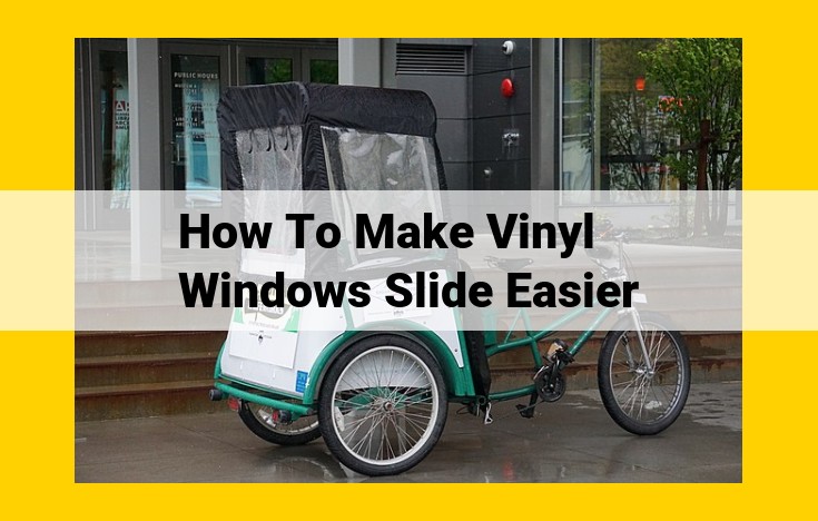 Easy Fix: Restore Smooth Gliding to Vinyl Windows with These Expert Tips