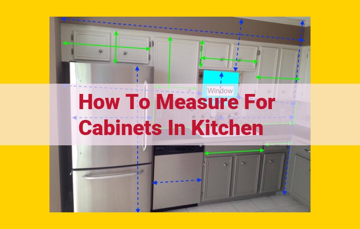 Master the Art of Kitchen Cabinet Measurement for a Seamless Renovation