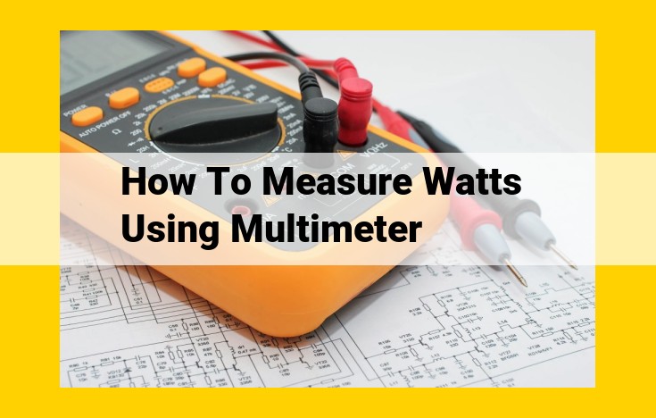 Measure Electrical Power (Watts) Precisely with a Multimeter