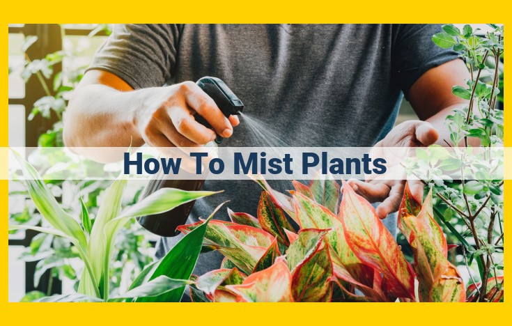 Expert Guide: Unlock the Benefits of Plant Misting for Optimal Growth