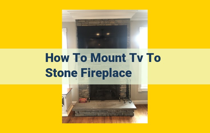 Comprehensive Guide to Safely Mounting a TV on a Stone Fireplace