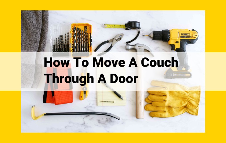 SEO-Optimized Title: Efficient Couch Moving Techniques: A Step-by-Step Guide Through Narrow Doorways