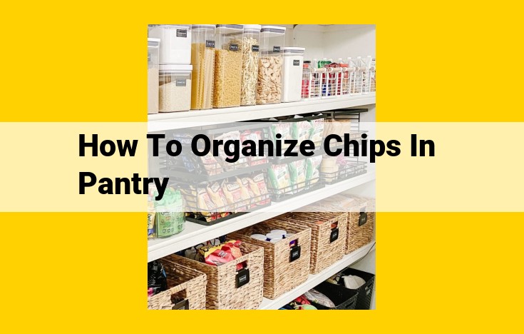 Master Chip Organization in Your Pantry: Ultimate Guide to Freshness and Convenience