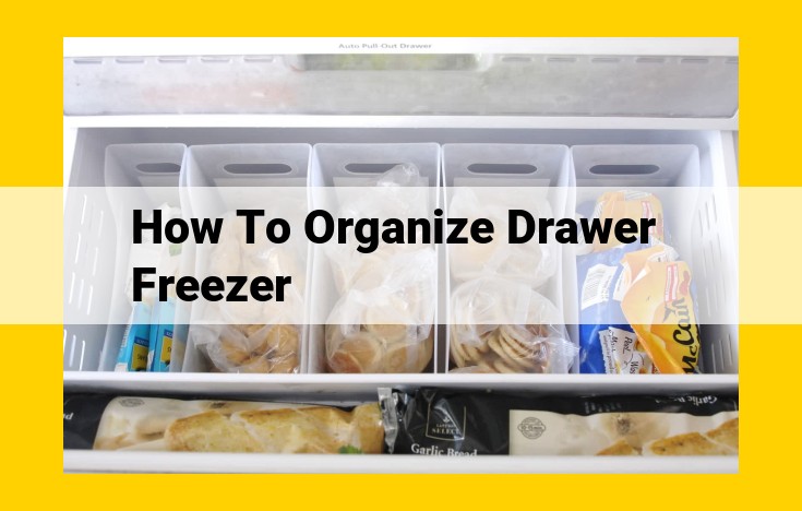 Optimize Your Drawer Freezer: A Step-by-Step Guide for Efficient Storage