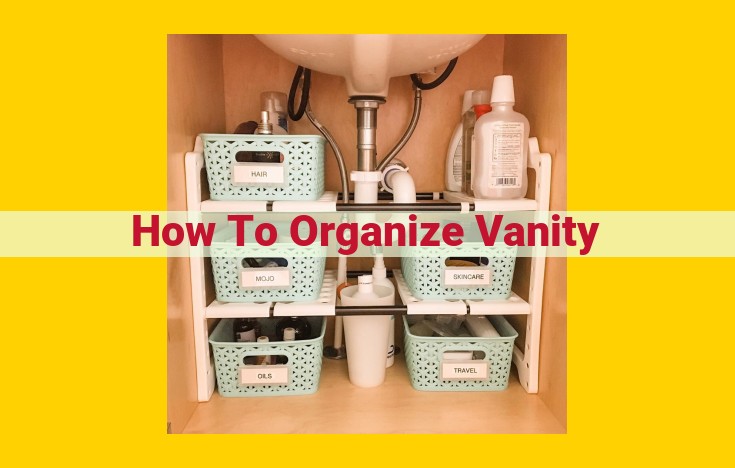 Essential Components of a Vanity Organization: Vanity Unit and Mirror for Organization