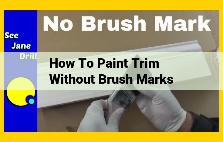 Ultimate Guide: Achieve Brush-Free Trim Painting for a Seamless Finish