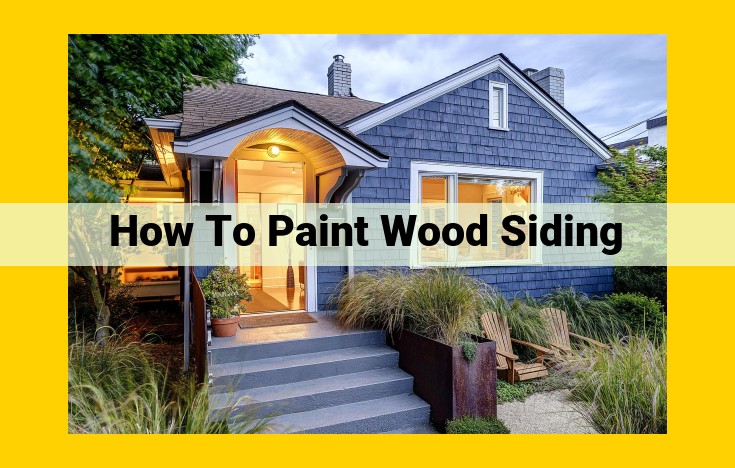 Comprehensive Guide to Painting Wood Siding: Materials, Tools, Techniques, and Safety