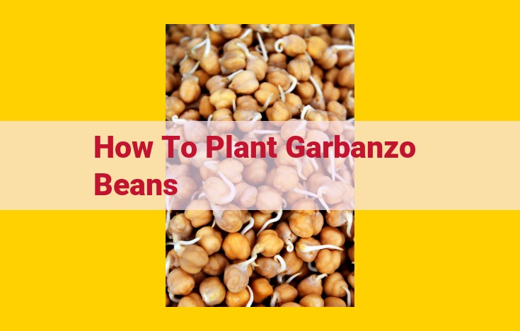 Comprehensive Guide to Growing Garbanzo Beans: Planting, Care, and Harvest