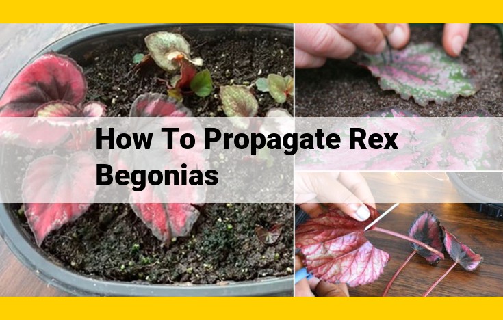 Expert Guide: Propagating Rex Begonias for Beginners (Step-by-Step Instructions)