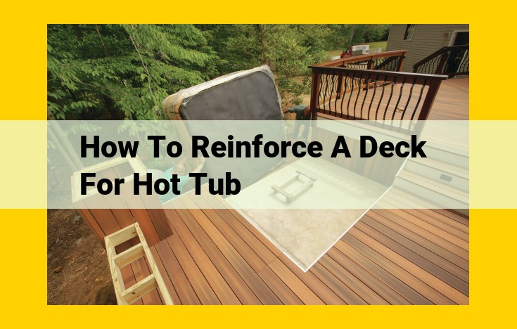 Reinforce Your Deck for a Hot Tub: Essential Modifications for Enhanced Load-Bearing Capacity