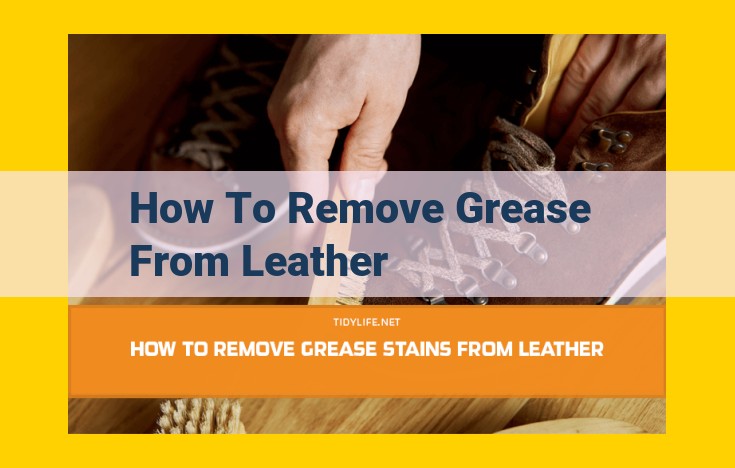 Expert Guide: Effectively Remove Grease from Leather in 4 Simple Steps