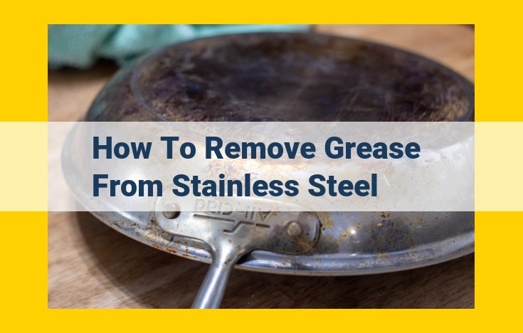 Expert Guide to Removing Grease from Stainless Steel: Effortless Cleaning