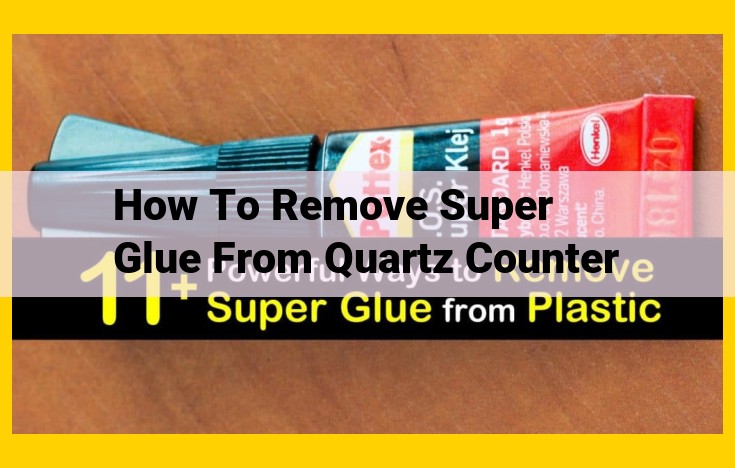 Safely Remove Super Glue from Quartz Countertops: A Comprehensive Guide