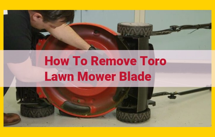 How to Safely Remove a Toro Lawn Mower Blade: Step-by-Step Guide