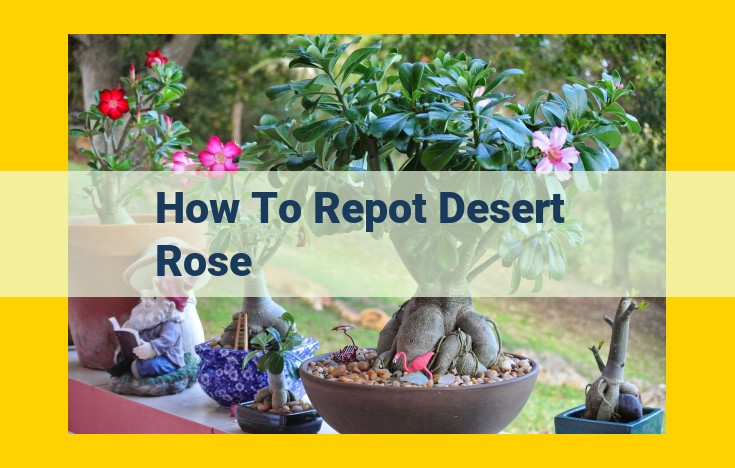 Easy Desert Rose Repotting Guide: Ensure Optimal Growth and Health