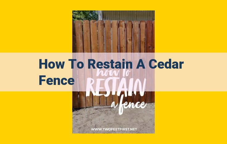 Optimize Cedar Fence Restoring Guide for Maximum Longevity and Curb Appeal