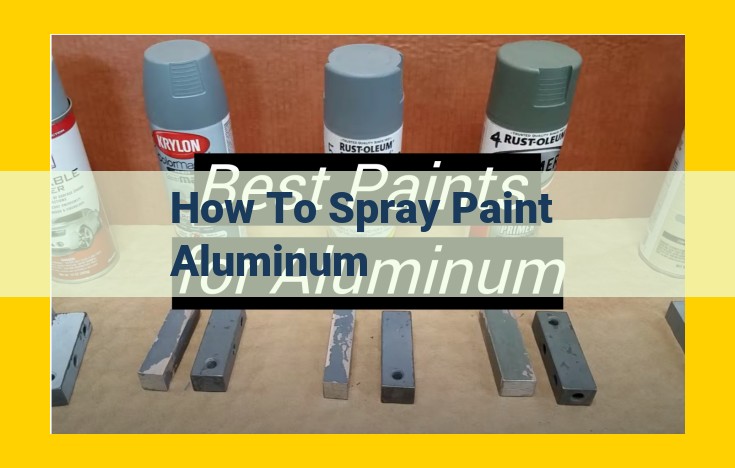 Ultimate Guide to Spray Painting Aluminum: Step-by-Step with Expert Tips