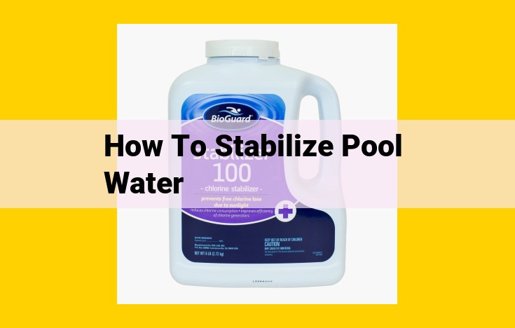 Maintain Optimal Pool Water Stability: The Importance of Cyanuric Acid (CYA)