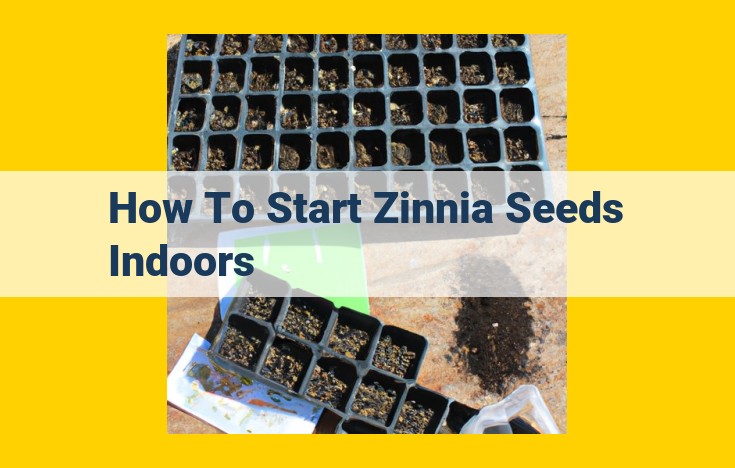 A Comprehensive Guide to Starting Zinnia Seeds Indoors: Everything You Need to Know