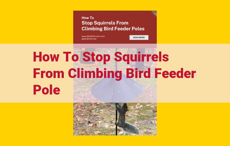 Ultimate Guide: Squirrel-Proofing Your Bird Feeder to Protect Your Feathered Friends