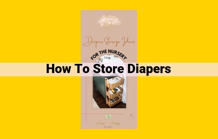 Optimal Diaper Storage: Preservation and Access for Mess-Free Outings